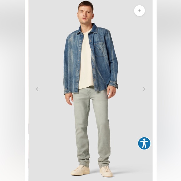 Hudson Men’s Blake Slim Straight Leg Jeans - Picture 4 of 9